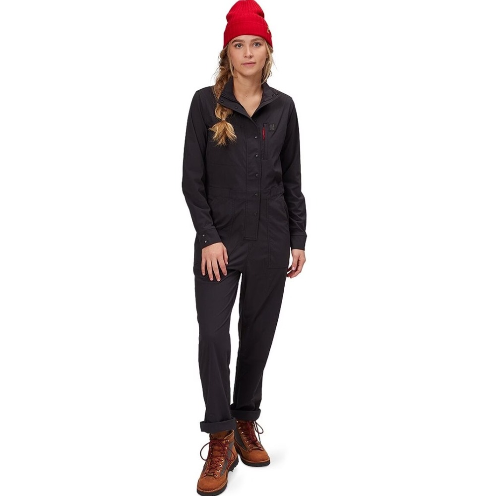 Topo Designers Coveralls Womens Mediumโ Utility Performance One Piece Black